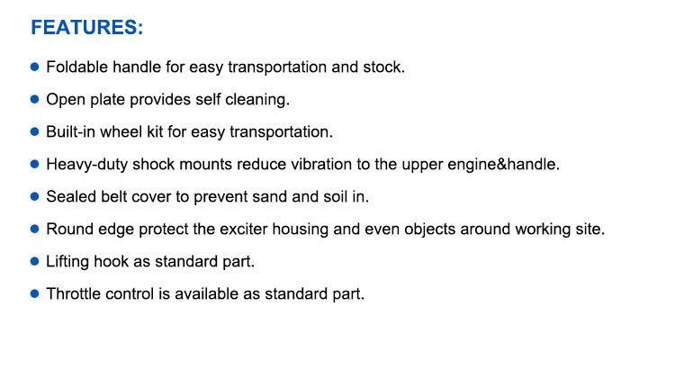 Bison Mini Hand Soil Jack Compactor with Gx100 Petrol Engine