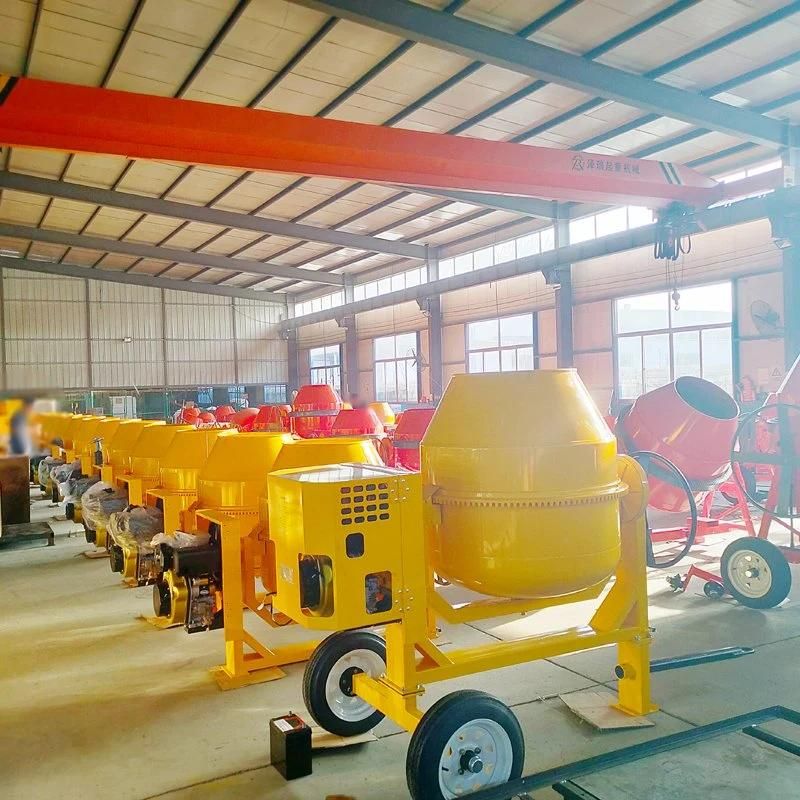 Zero Defect 2021 New Portable Diesel Cement Concrete Mixer