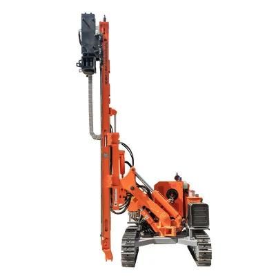 Hydraulic Crawler Vibration Hammer Pile Driver with Winch for Solar