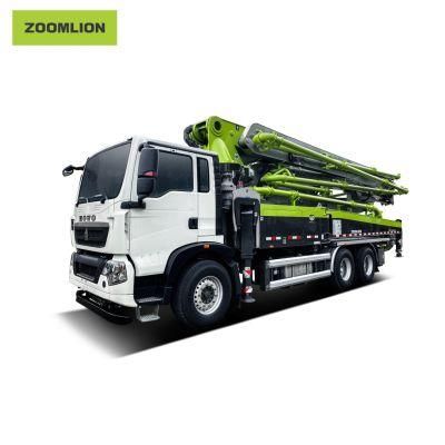 Zoomlion Official Manufacturer Truck Mounted Concrete Pump 47X-5rz with Three-Alex