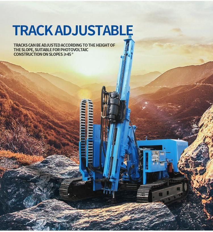 Slope Piling Machine Vibrating Press Pile Driver