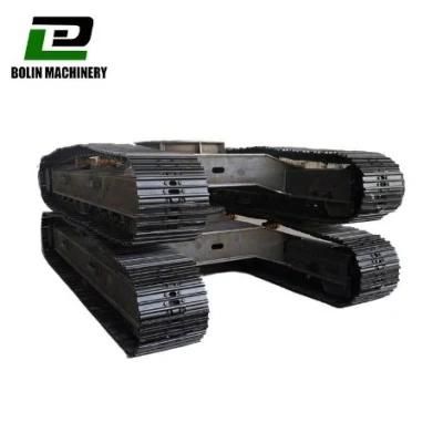 Excavator Crane Undercarriage Assy Trackone Steel Crawler Track