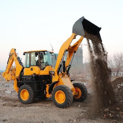Multifunction Wz40-28 Backhoe Excavator Loader with Breaking Hammer for Sale