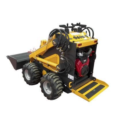 Skid Steer Loader with Trencher/Concrete Mixer/Pallet Fork