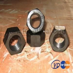 High Quality Factory Direct Carbon Steel Nut 2J3507Black Screw Hex Nut