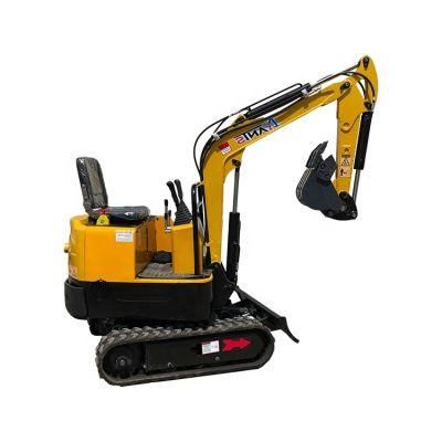 1 Ton Hydraulic Digger for Sale Household Mini Excavators