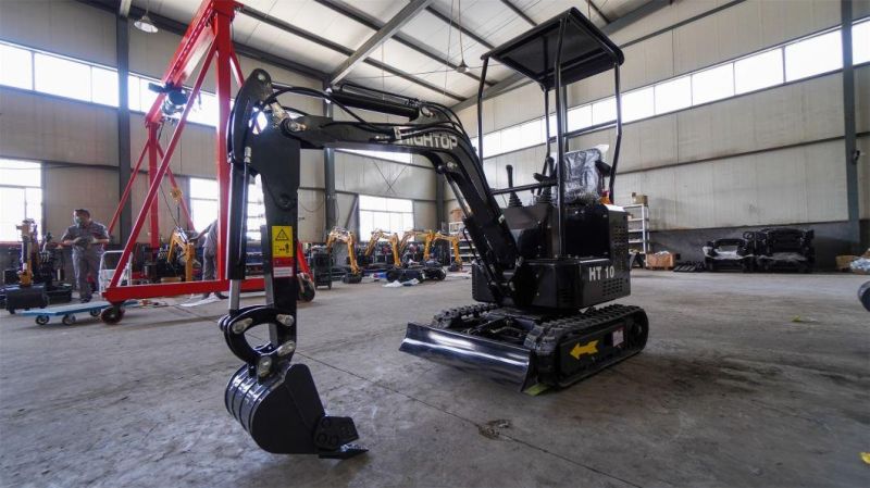 Made in China Towable Mini Excavator Crawler Digger Machine for Sale