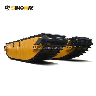 Amphibious Pontoon Tracks Mini Hydraulic Excavator Floating Tracks