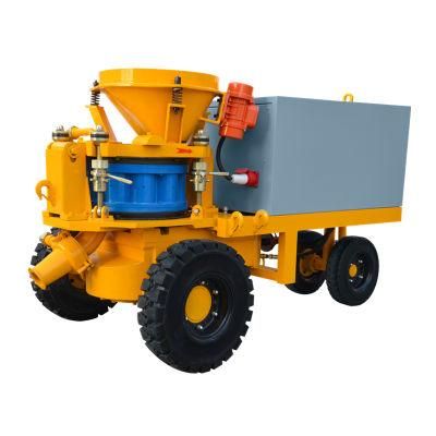 Electric Wet Concrete Shotcrete Spray Machine for Steel Fiber