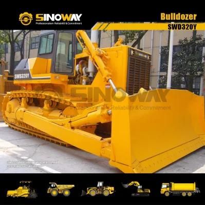 China Heavy Duty Bulldozer with 320HP and Swamp Track