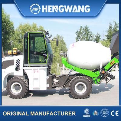 Mobile Weight 5ton Automatic Watering Cement 1.2m3 Concrete Mixer Truck