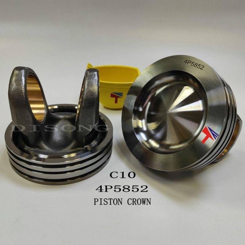 Mechanical Engine Parts Spare Parts Diesel Engine Excavator Wheel Loader Construction Bulldozer Generator Set C10 Piston Crown 4p5852