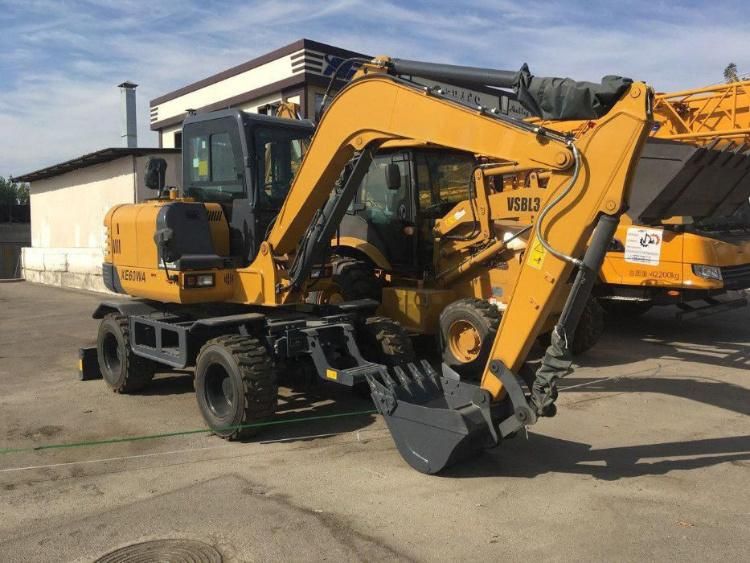 Hydraulic Excavator 15 Ton Mini Wheel Excavator Xe150wa