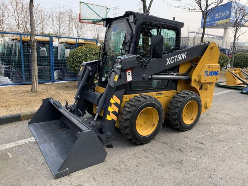 XCMG Mini Skid Steer Loader Xc760K Xc740K Multifunction Loader Skid Steer Price (more models for sale)