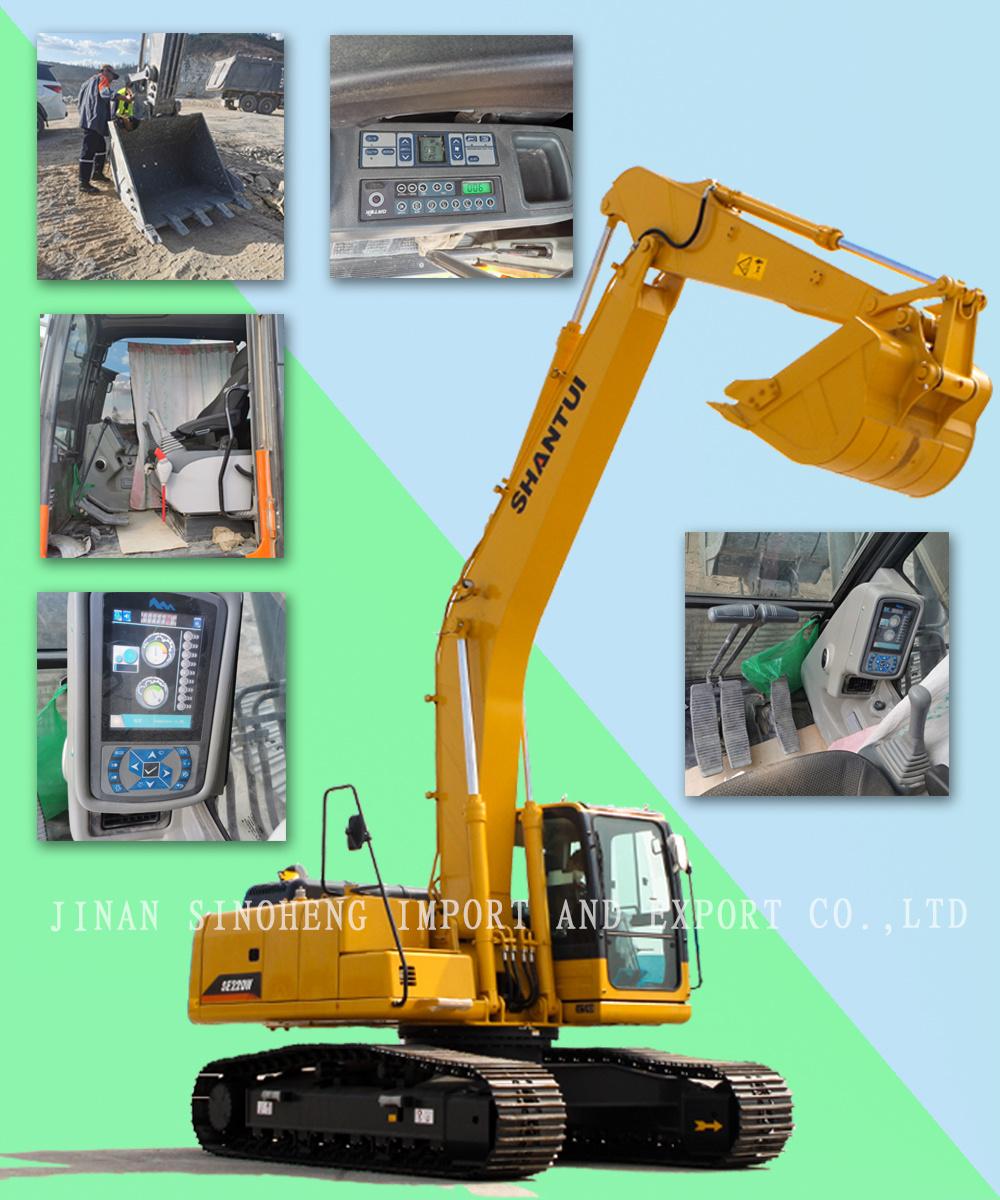 China Excavator Se220W Medium-Sized Operating Weight 21900kg