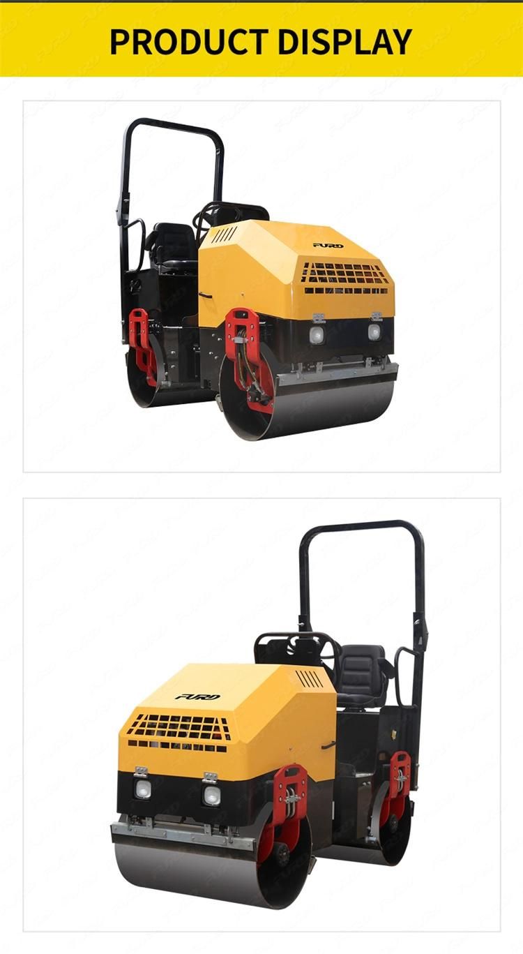 Cheap Price Construction Machine 1.5 Ton Road Roller for Sale