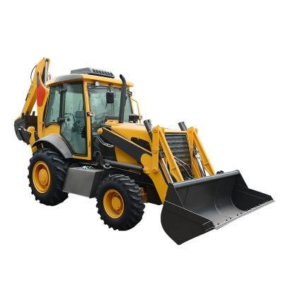 Latest Type Mini Wheel Loader Backhoe Russia Euro Backhoe for Sale