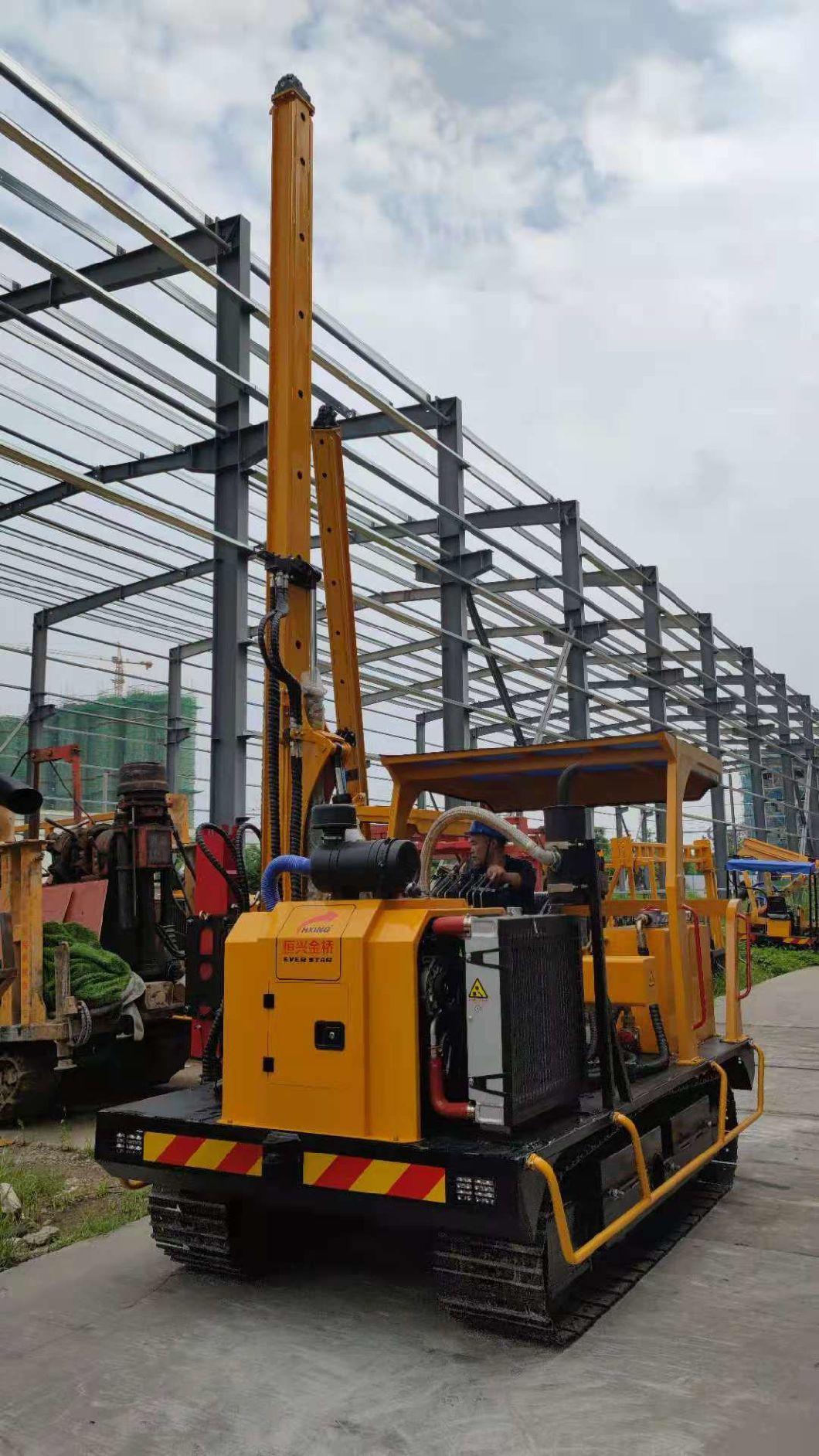 Barrier Installation Hydraulic Piling Machine Barrier Installation Pile Driver