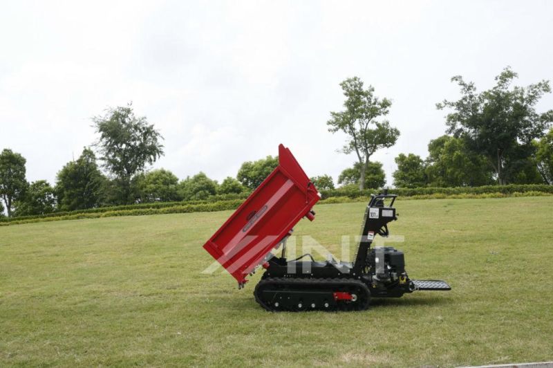 Mini Farming Tractor Three Sides Unloading with Self Unloading Dumper