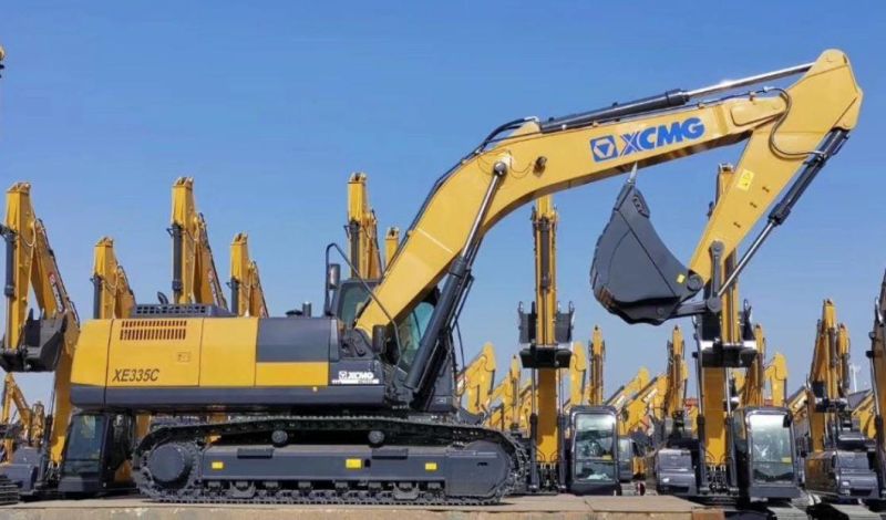 China Top Excavator XCMG Brands 30 Ton New Crawler Excavator Xe335c RC Hydraulic Excavator Machine for Sale