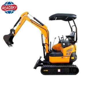 800kg 1000kg Mini Bagger Caterpillar Excavator