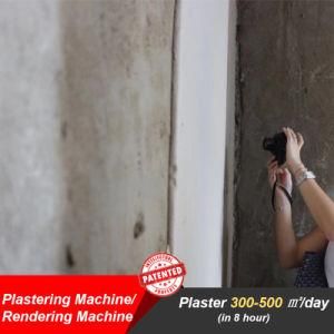 The Best Selling Automatic Wall Rendering Stucco Machine with Newest Technology Infrared Positioning System