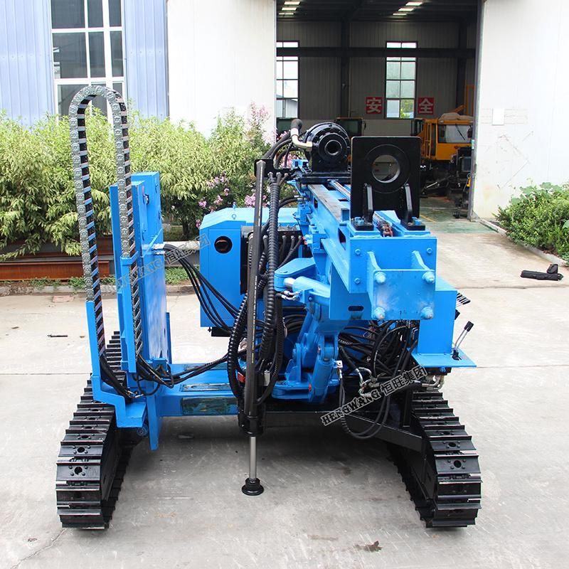 Telescopic Sliding Chassis Hydraulic Pile Drilling Machine
