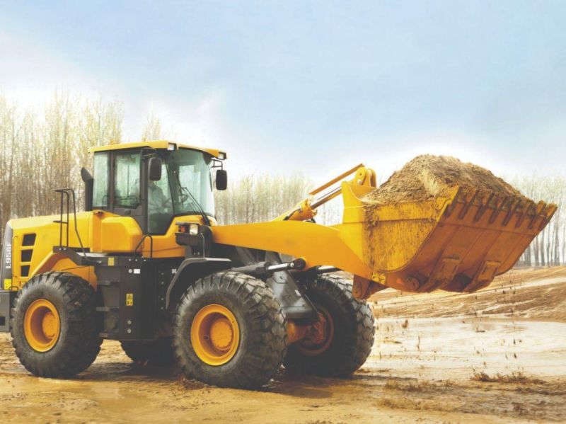 Factory Price 5ton Wheel Loader L956f with 3cbm Bucket Capacity in Stock