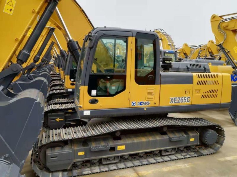 China Manufacturer Oriemac Xe265c 26 Ton New Hydraulic Mining Crawler Excavator with Isuzu Engine