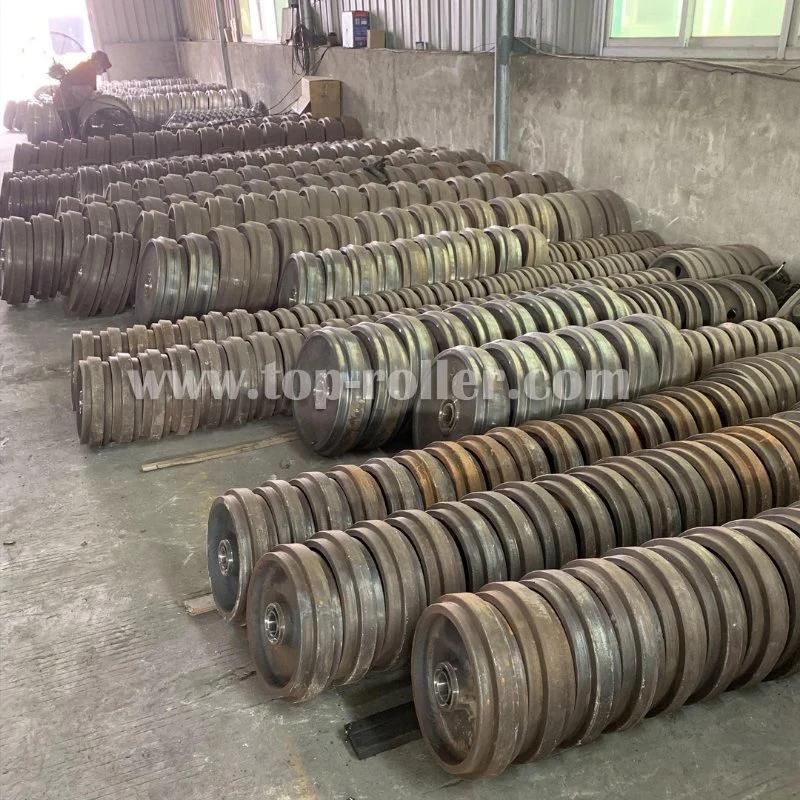Excavator Dozer Spare Parts Track Idler Roller PC100, PC120, PC400, Sk330, Sk450