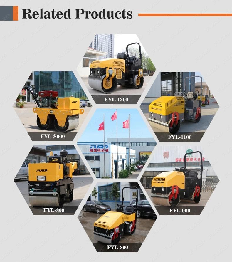 Hydraulic Transmission Vibration Road Compactor Road Roller