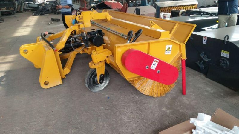 Wheel Loader Attachment Angle Sweeper Broom Snow Broom for Sale