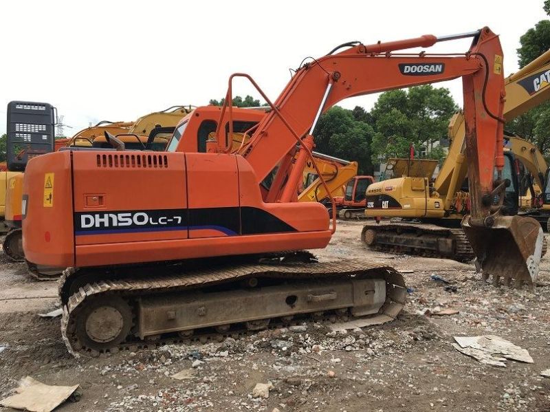 15t Medium Size Hot Sale Doosan Dh150LC-7 Crawler Excavator