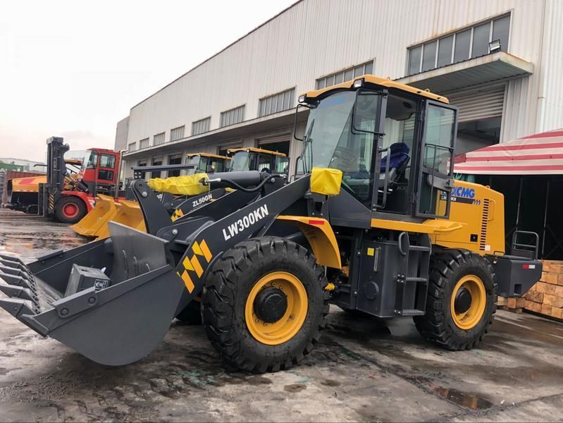 Chinese Top Brand 3 Ton Lw300kn Wheel Loader Hydraulic Pilot Control Loader for Sale