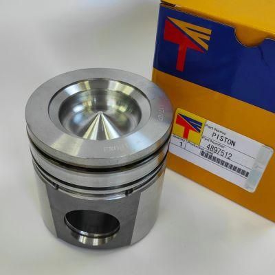 High Quality Diesel Engine Mechanical Parts Piston 4897512 for Engine Parts 4b 6b Generator Set