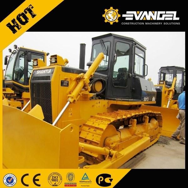 Shantui 130HP Mini Track Excavator Crawler Bulldozer with 6 Way Blade SD13u