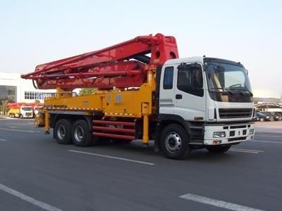 Chinese 56m Boom Length Concrete Pump Truck for Sale (SYG5418THB)