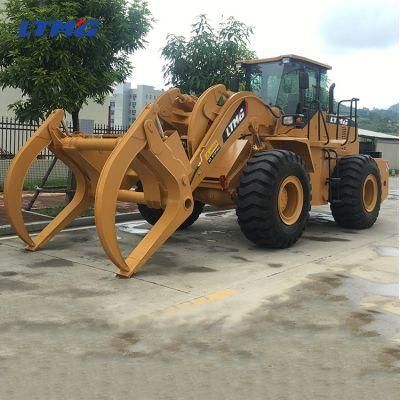 Hot Sale in Africa 10 Ton Log Grapple Wheel Loader