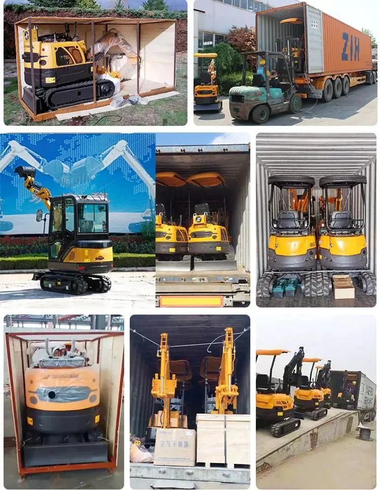 1.5 Ton Small Cheap Hydraulic Household Crawler Mini Excavators