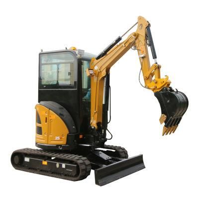 Factory Forwin Small Crawler Excavator 2.7 Ton Fw25u Cabin with CE and Narrow Bucket/Leveling Bucket/Tilting Bucketdigger for Sale