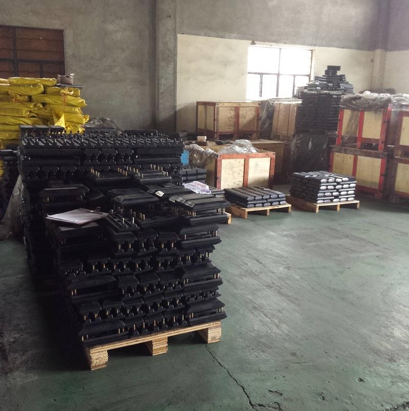 154-450mm 17 Inch Excavator Clip-on Rubber Pads
