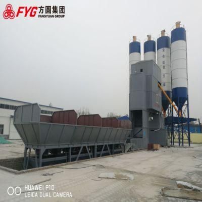 Reliable 120cbm/H Concrete Batching Plant (4 hoppers)