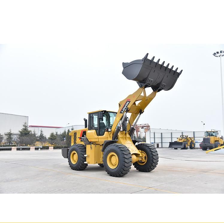 Mini Payloader 5 Ton Wheel Loader Wheel Loader From China Mini Wheel Loader