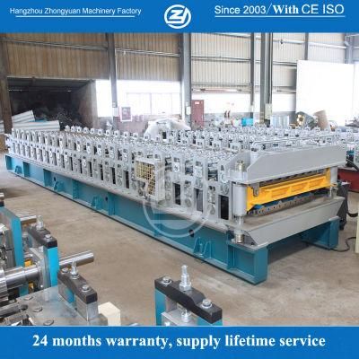 Cr12 Mould Steel Cutter Double Layer Color Roofing Sheet Forming Machine Factory Price with ISO9001/Ce/SGS/Soncap