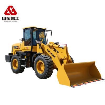 Lugong Hot Sale 2.5ton 1.3cbm LG946 Wheel Loader Mini Loader Small Wheel Loade Used in Farm/Garden/Agriculture/Landscaping