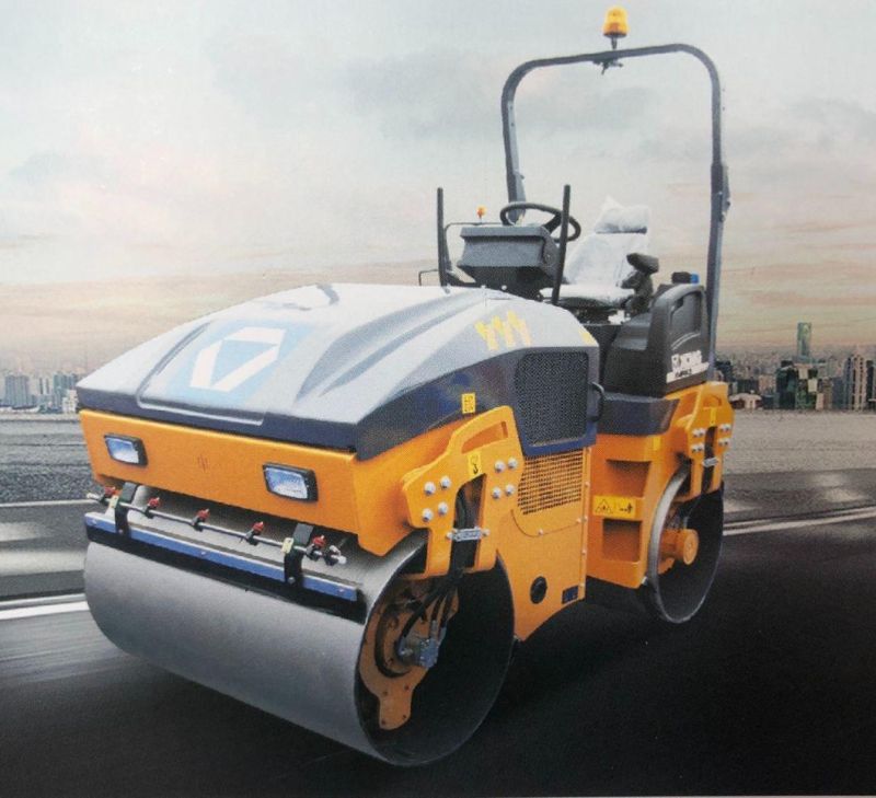 XCMG Official Vibratory Road Roller 6 Ton Xmr603 China New Hydraulic Manual Light Road Roller Double Drum Compactor Price