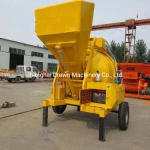 Construction Equipment Diesel Cement Mixer Concrete Pan Mixer