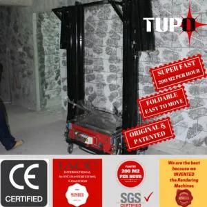 Tupo New Model Automatic Wall Rendering Machine for Plastering Wall