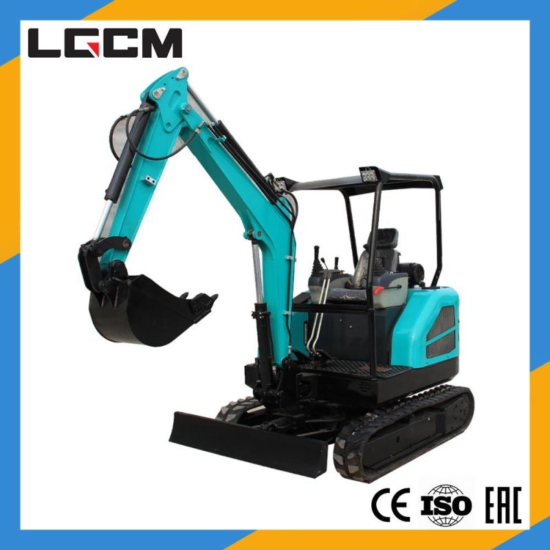 Lgcm Mini Excavator Koop Euro V 3ton Excavator with Closed Cabin