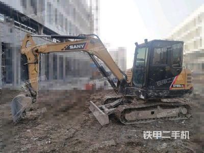 Used Mini Medium Backhoe Excavator Sany Sy55c Construction Machine Second-Hand